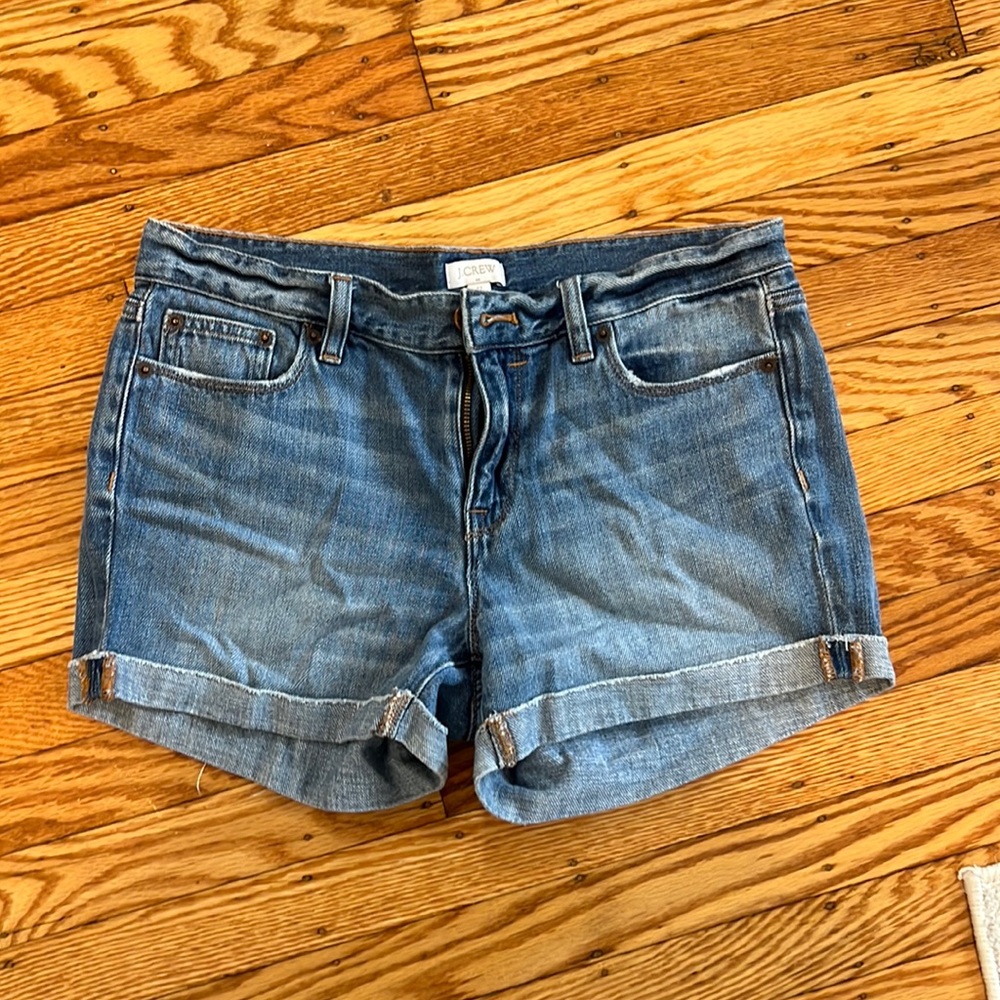 Jcrew denim shorts